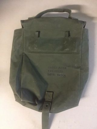 US Army canvas bag military vintage green 2