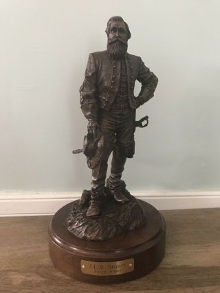 Terry Jones J.  E.  B.  Stuart Sculpture Civil War