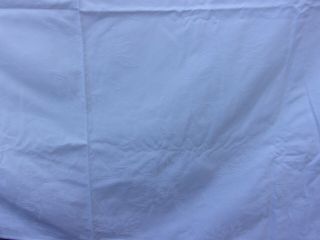 X Large Vintage Linen Tablecloth Vintage White Banquet Wedding Huge 69x94