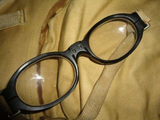 WW2 GERMAN LUFTWAFFE LATE WAR PROTECTIVE FLIGHT FLYING GOGGLE.  VERY RARE TYPE 11