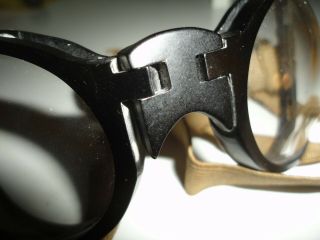 WW2 GERMAN LUFTWAFFE LATE WAR PROTECTIVE FLIGHT FLYING GOGGLE.  VERY RARE TYPE 2