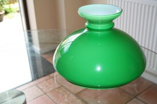 Vintage Aladdin Oil Lamp Shade Colour Green