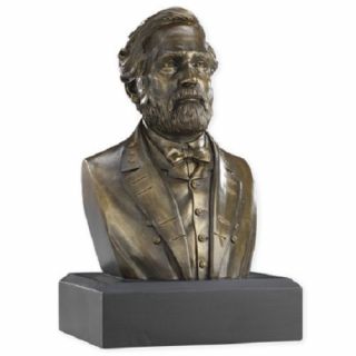 Civil War - Robert E.  Lee Bust Statue Sculpture - Gift Boxed
