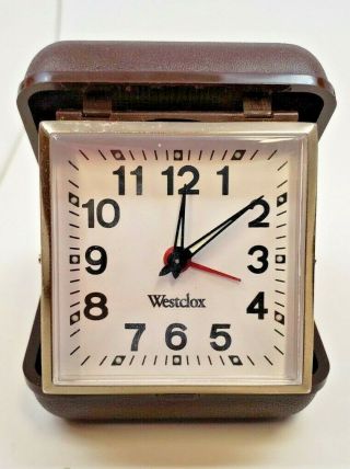 Vintage Westclox 44530 - Travel Clock