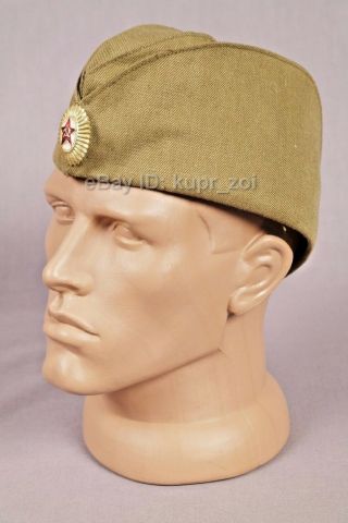 Soviet Army Field Hat Cap Pilotka Soldier Officer Size 59