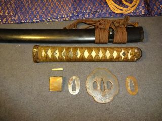 Japanese WWll sword in civilian mountings 