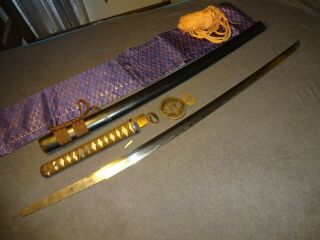 Japanese WWll sword in civilian mountings 