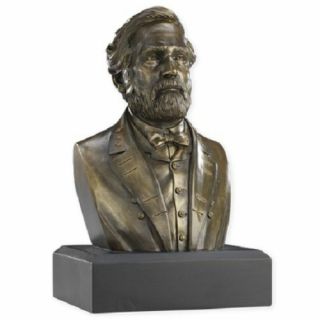 Robert E.  Lee Bust Statue Historical Figure Sculpture
