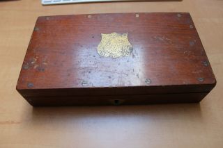 Antique Cased Medical Surgical Box Sterilising Box Trays