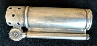 Vintage 1940s DUNHILL Sterling Silver Service Lighter - Made in U.  S.  A.  - WWII 10