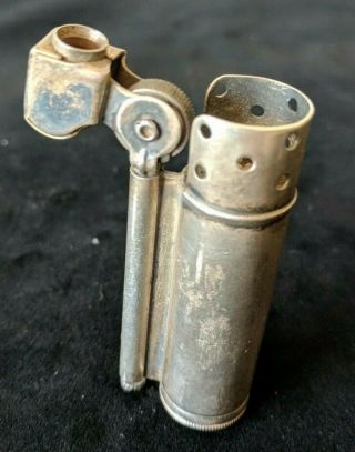 Vintage 1940s DUNHILL Sterling Silver Service Lighter - Made in U.  S.  A.  - WWII 7