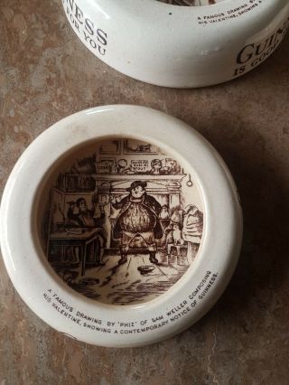 1934 Guinness Ashtray Ga/a/58b By Ashtead Potteries (1)