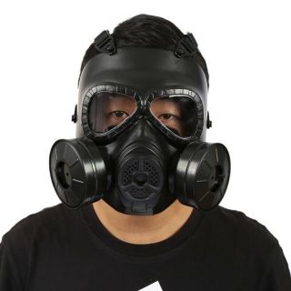 Double Filter Gas Mask Cs Go Fan Edition Perspiration Face Guard Breathable Toys