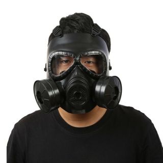Double Filter Gas Mask CS Go Fan Edition Perspiration Face Guard Breathable Toys 5
