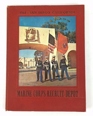 Us Marine Corps Recruit Depot San Diego 1964 Yearbook 3rd Battalion Platoon 354