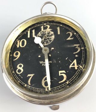 Vintage Antique Big Ben Westclox Alarm Clock - 1974