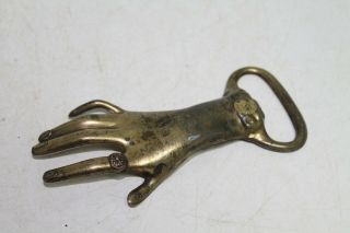 Vintage Bronze Opener Hand