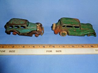 Vintage Cast Iron Toy Car S - For Restoration - Hubley?