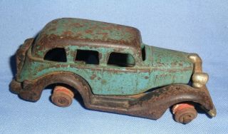 Vintage CAST IRON Toy CAR s - For Restoration - Hubley? 3