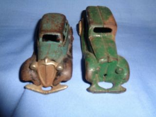 Vintage CAST IRON Toy CAR s - For Restoration - Hubley? 8