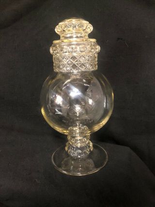 Antique 12 Inch Dakota Drugstore/ Apothecary Globe Candy Jar Nr