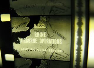 Rhine Airborne Operations,  WWII Gliders,  1945 16mm Army Film Stock 2