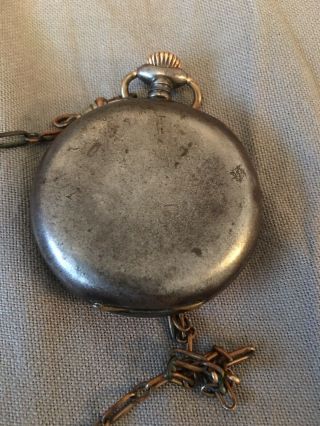 Vintage Magnenat Lecoultre 1/4 Hour Repeating Pocket Watch 4