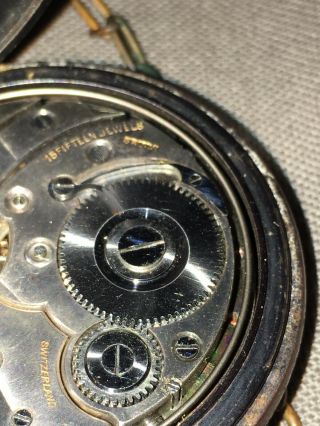 Vintage Magnenat Lecoultre 1/4 Hour Repeating Pocket Watch 9