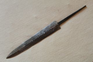 Ww2 German Dagger Blade