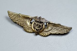 Wwii U.  S.  Army Air Corps Flight Surgeon Wing - British Made By Firmin