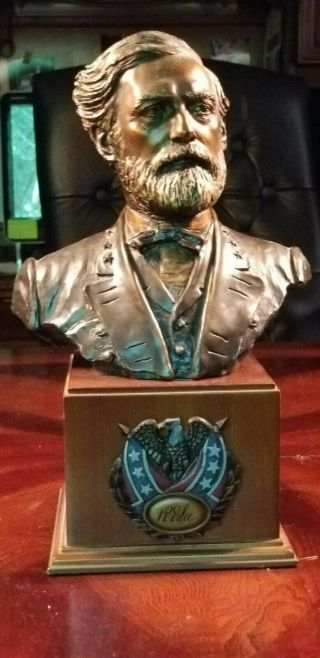 General Robert E Lee Bronze Bust By Jim Ponter The Franklin 1980 