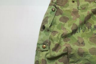 US WW2 Field Camo Jacket with Trousers Pants and Cap 007 - 3280 12