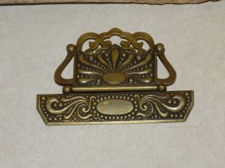 Aafa Antique Brass Victorian Photo Album Book Clasp Pat 