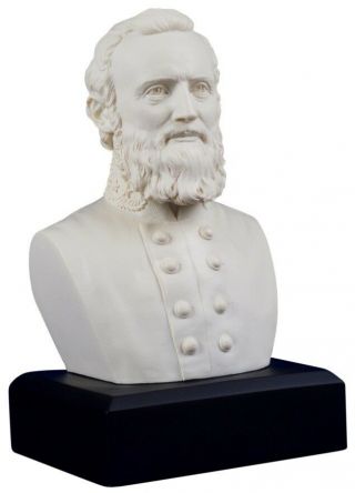 Thomas Stonewall Jackson Bust Sculpture Civil War Figure Statue Memorabilia