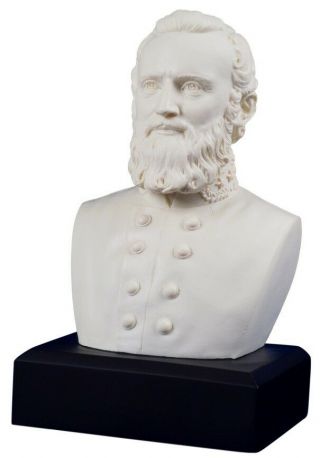 Thomas Stonewall Jackson Bust Sculpture Civil War Figure Statue Memorabilia 3