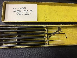 Antique Surgical Tools Set