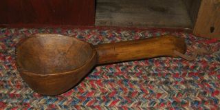 Treen Ware Spoon Primitive/french Country Farmhouse Kitchen Decor Wood Style
