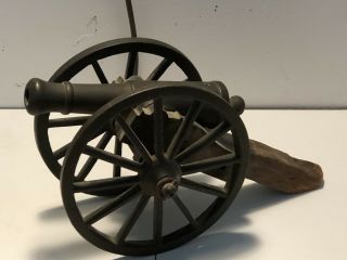 19th Century Bronze Signal Cannon With 6 Inch Barrel