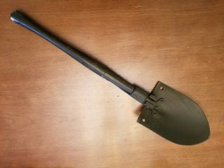 Vietnam War Era M1951 Entrenching Tool With Cover 1966