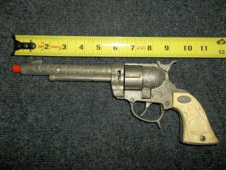 Vintage Wild Bill Hickok Die - Cast Toy Cap Gun 44 L - H Authentic Rare