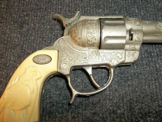 Vintage WILD BILL HICKOK DIE - CAST TOY CAP GUN 44 L - H AUTHENTIC RARE 5