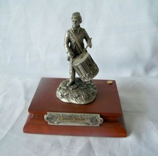 Vintage Chilmark F J Barnum " Johnny Shiloh " Pewter Civil War Figurine 1801