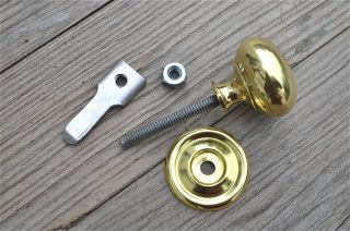 Quality English Made Brass Cupboard Cabinet Turn Knob Latch Door Latch Cb15