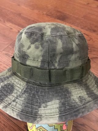Vintage 60’s Vietnam Era Camouflage Boonie/ Bucket Hat - 7 1/8 3