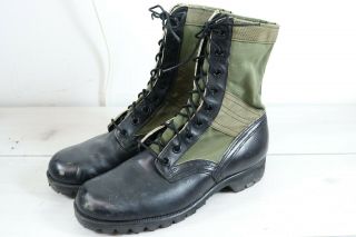 Vintage 1968 Vietnam Ro Search Jungle Combat Boots Spike Army Military Sz 9 R