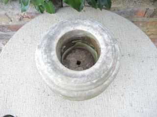 Small Antique Marble Stone Garden Urn 24 cm high (451) 4