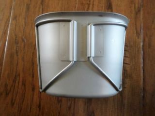 U.  S Military Issue Canteen Cup Heavy Duty With Handles Old Stock