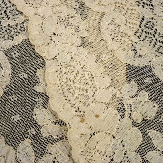 Antique Beige Chantilly Lace Table Runner 14 x 70 