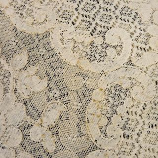 Antique Beige Chantilly Lace Table Runner 14 x 70 