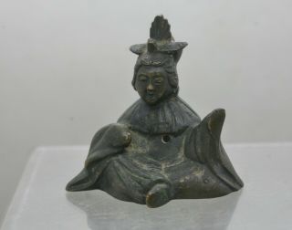 Lovely Old Japanese Tokugawa Edo Cast Bronze Incense Burner Circa Late 1700s
